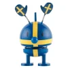 Roligan Sweden liten blå/gul