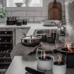 Rosie lykt 0,2L svart/smoke