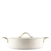 Royal Pearl gryte med lokk 4,1L hvit