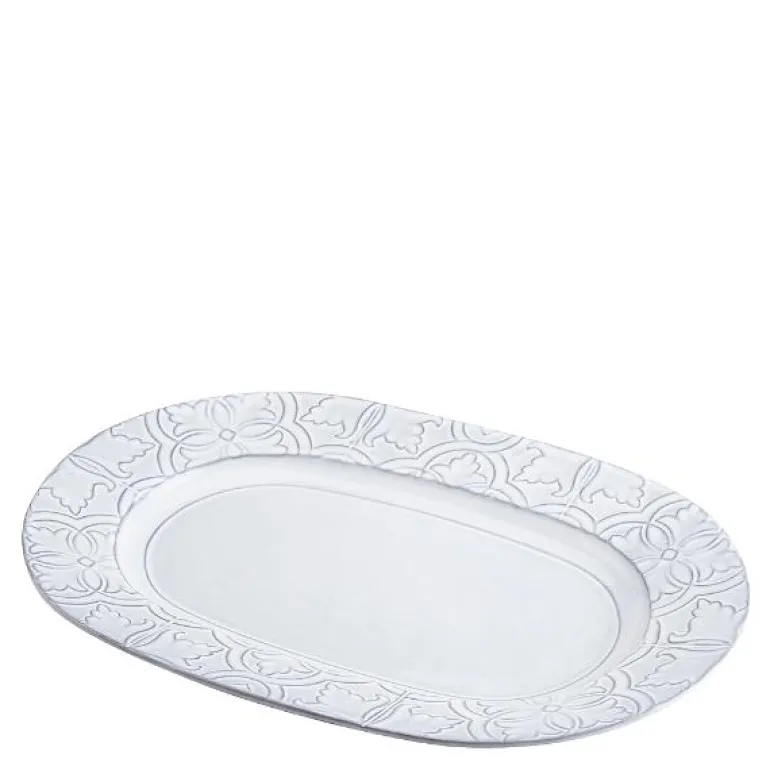 Rua Nova fat 38 cm antikkhvit
