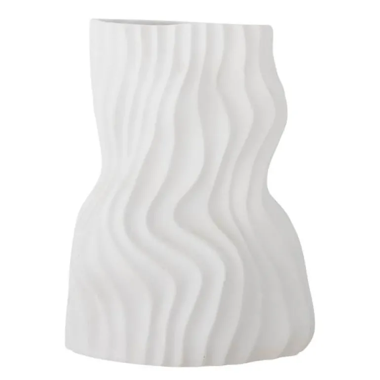 Sahal vase 25,5 cm hvit