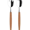 Salatbestikk 25,5 cm teak
