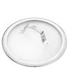 Salina Ti-X Granit glasslokk m/rf håndtak 24 cm