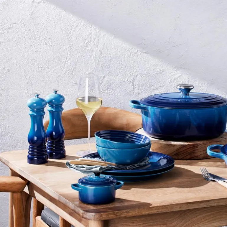 Salt & pepperkvern 12,5cm azure