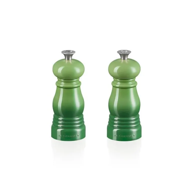 Salt- og pepperkvern mini 11 cm bamboo green