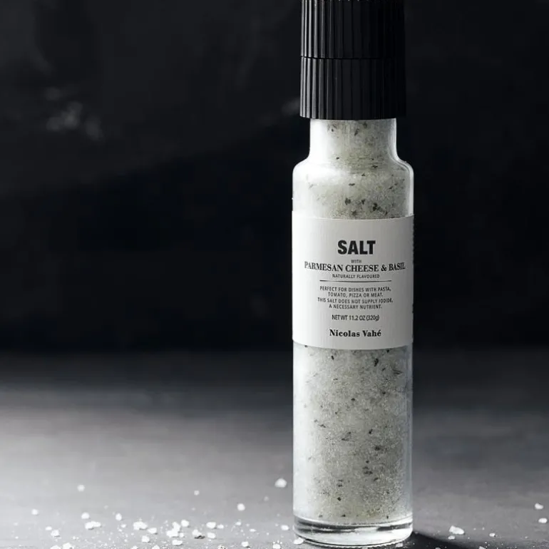 Salt parmesan & basilikum 320g