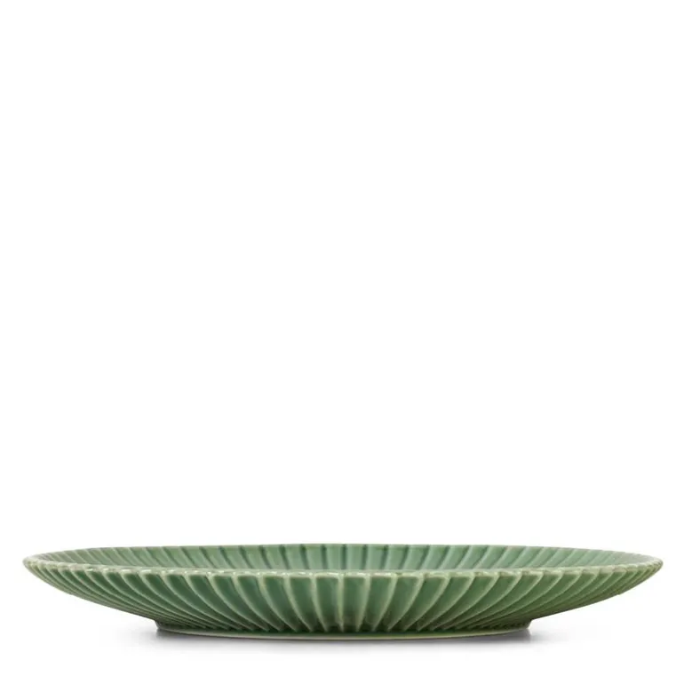 Samsurium middagstallerken 26,6 cm grønn