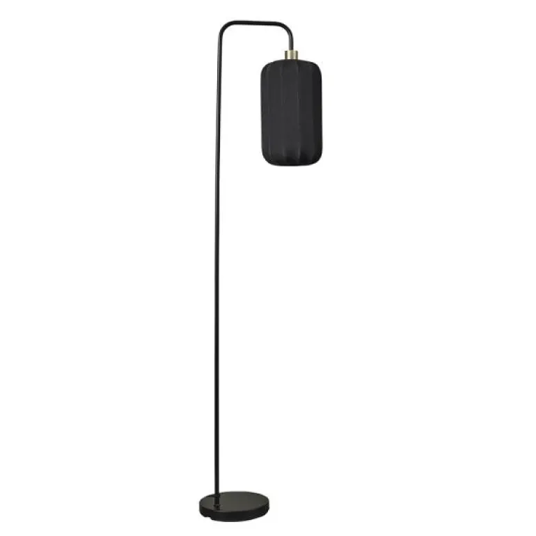 Sashie gulvlampe 160x20 cm svart