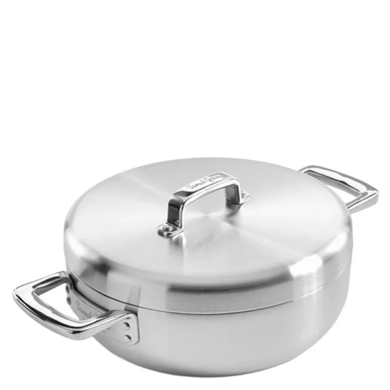 Sautépanne med lokk 26 cm urban rustfritt stål