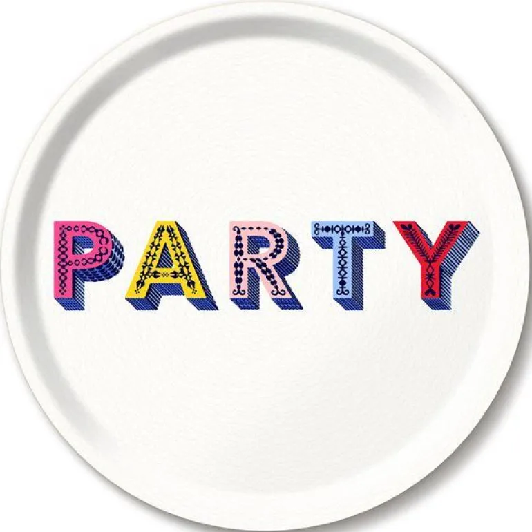 Serveringsbrett 31 cm party