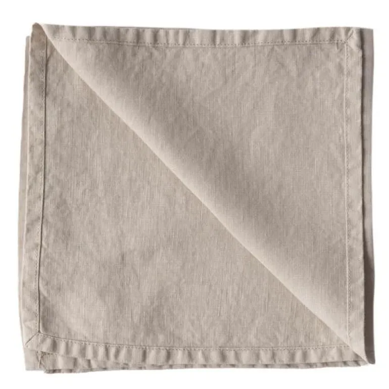 Serviett 45x45 cm warm grey