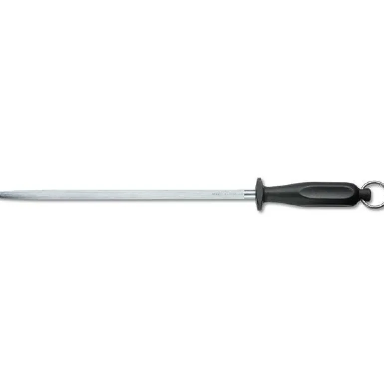 Shapening slipestål 30 cm rund nylon sølv