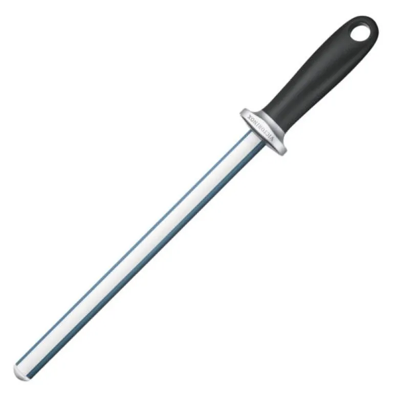 Sharpening slipestål 30 cm oval nylon sølv