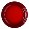 Signature flat tallerken stentøy 27 cm cerise