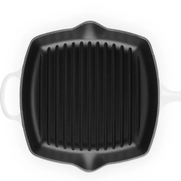 Signature grillpanne kvadratisk 26 cm white