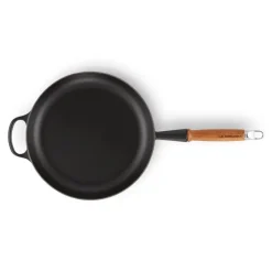 Signature stekepanne med trehåndtak 28 cm matte black