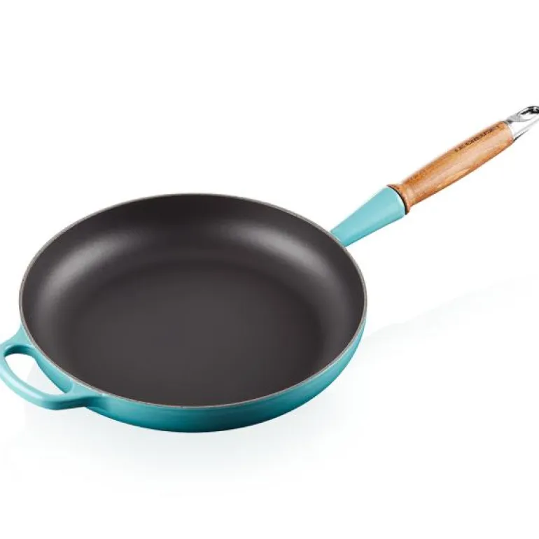 Signature stekepanne med trehåndtak 28 cm caribbean