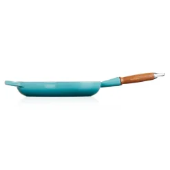 Signature stekepanne med trehåndtak 28 cm caribbean