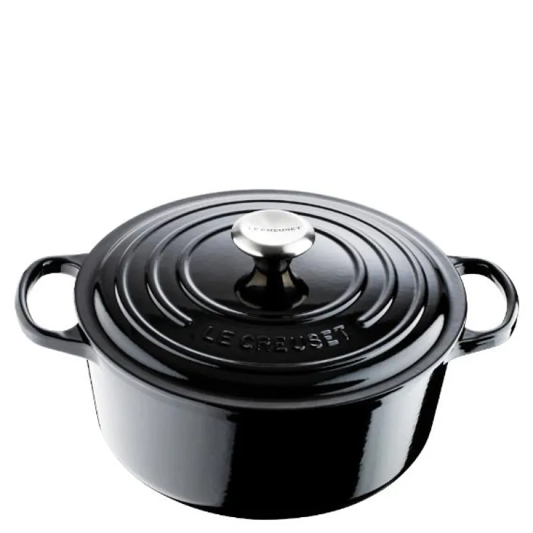 Signature støpejernsgryte rund 26 cm 5,3L black