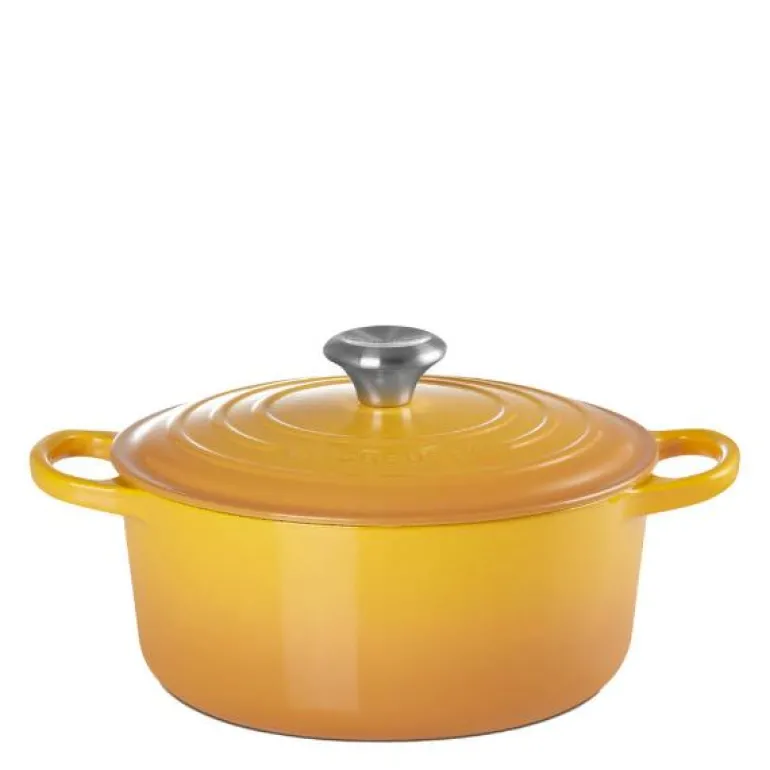 Signature støpejernsgryte rund 24 cm 4,2L nectar