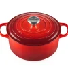 Signature støpejernsgryte rund 26 cm 5,3L cerise