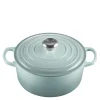 Signature støpejernsgryte rund 24 cm 4,2L sea salt