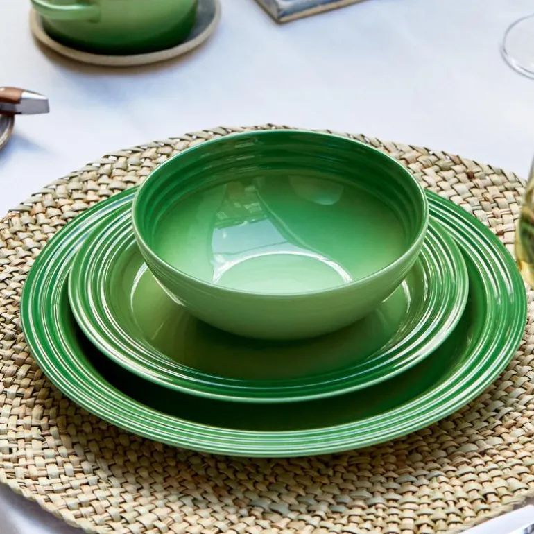 Signature tallerken Stentøy 16 cm bamboo green