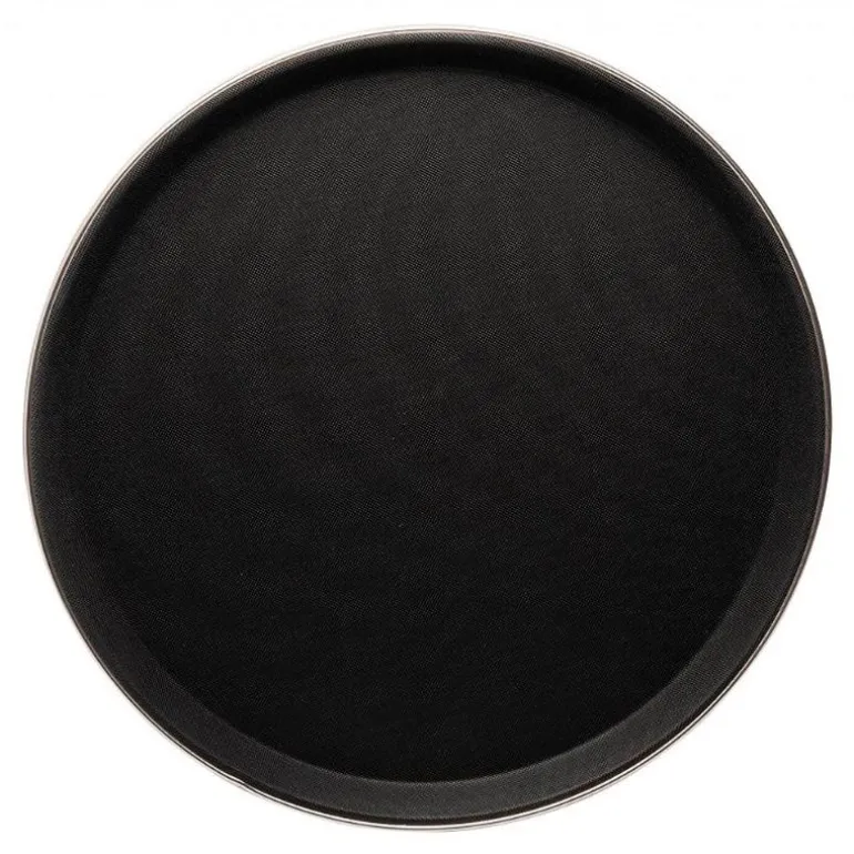 Sigrid serveringsbrett antiskli 35,5 cm svart