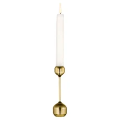 Silhouette lysestake 14,5 cm gullbelagt