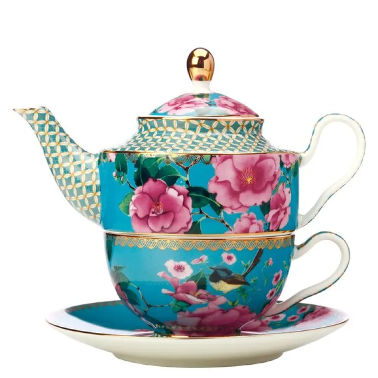Silk Road tea for one tekanne 0,5L blå