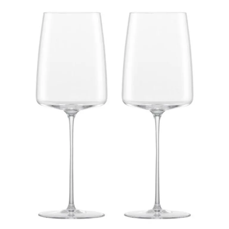 Simplify hvitvinsglass 2 stk 38 cl klar