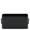 Simply Grow balkongkasse 20x42x20 cm svart
