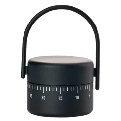 Singles timer svart
