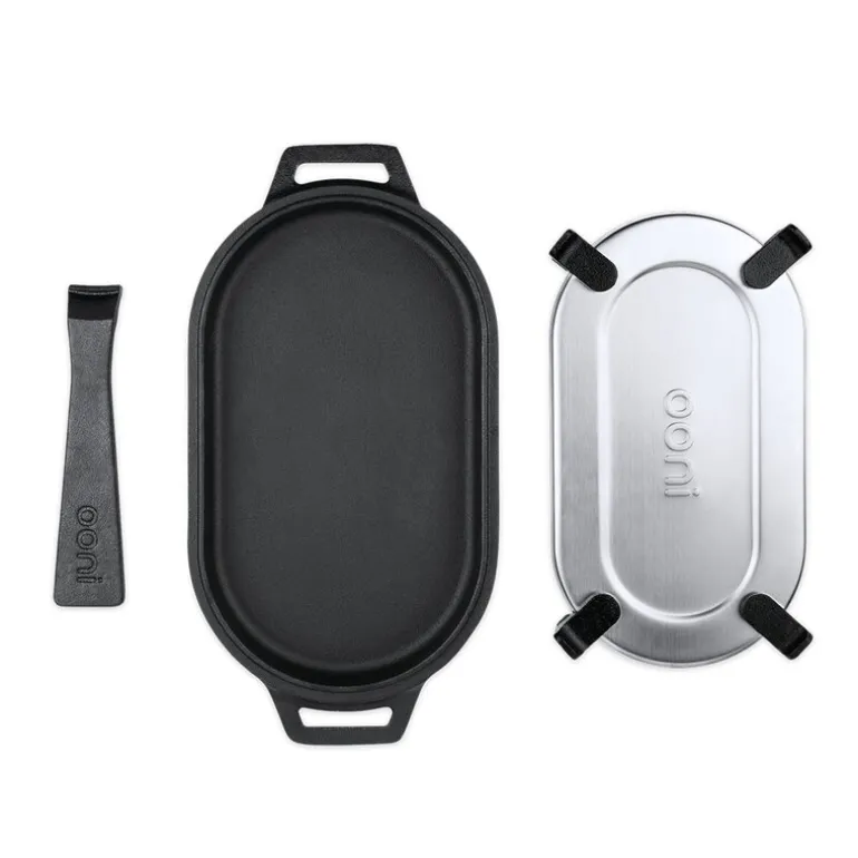 Sizzler stekepanne 31 cm støpejern