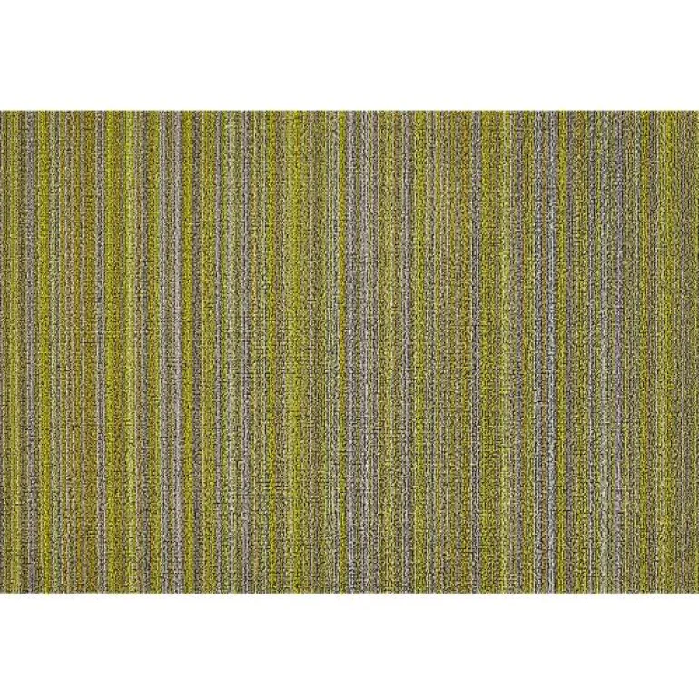 Skinny Stripe dørmatte 46x71 cm citron