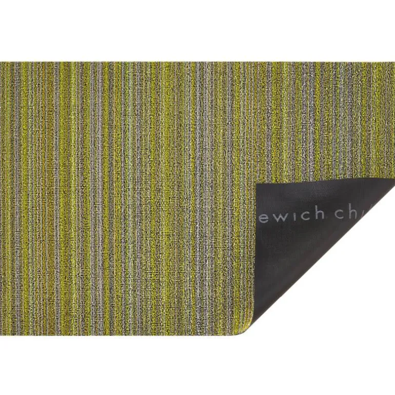 Skinny Stripe dørmatte 61x91 cm citron