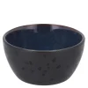 Skål 12 cm svart/blå