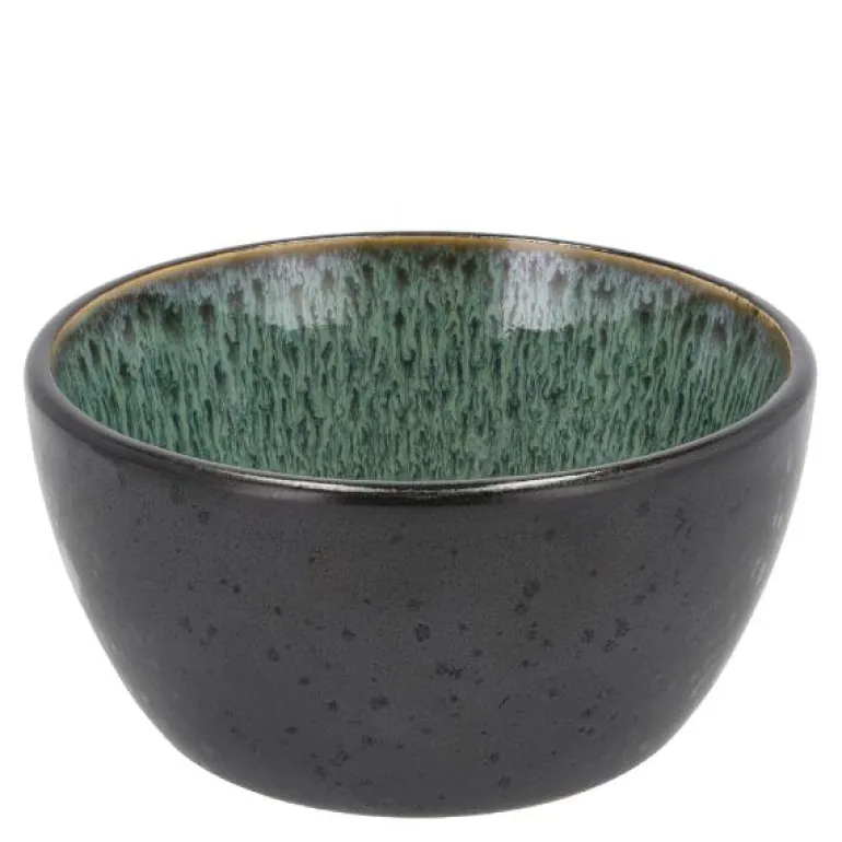 Skål 12 cm svart/grønn