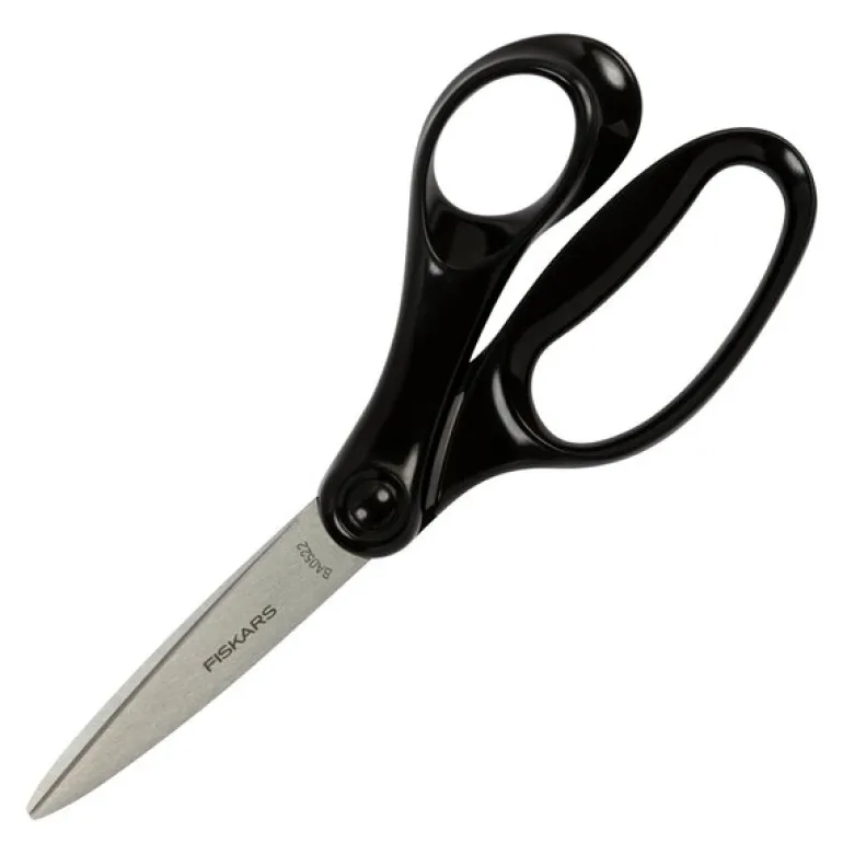 Skolesaks 12+ år 18 cm svart