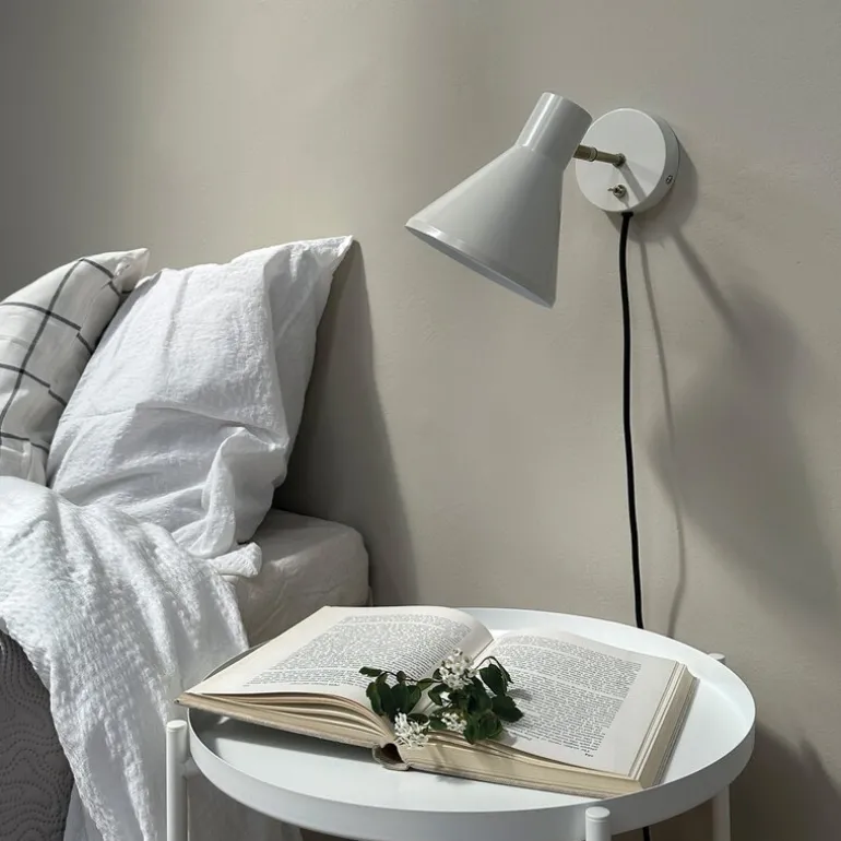 Sleep vegglampe 17 cm kit-white