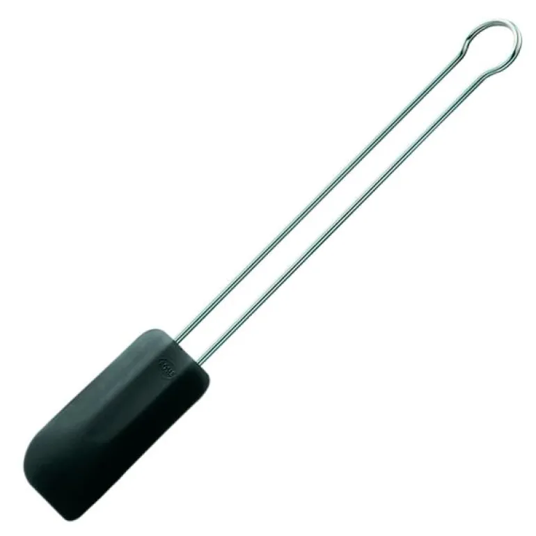 Slikkepott smal 20x2,75 cm stål/silikon