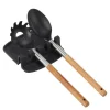 Sloan skjeholder silikon 15x14x2 cm svart