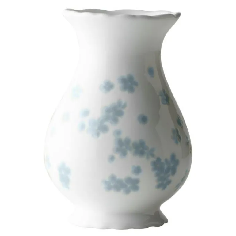 Slåpeblom vase blå