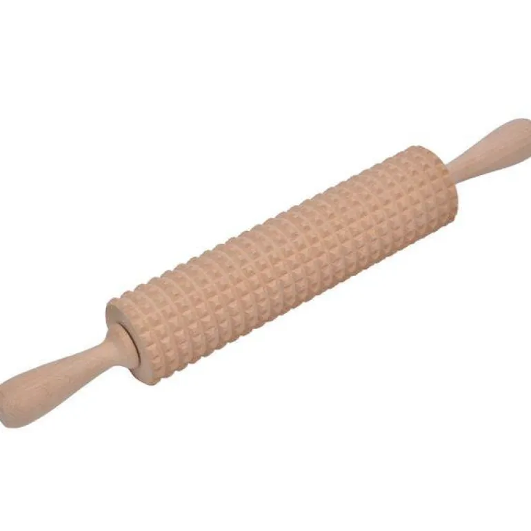 Smak kjevle m/riller 44 cm