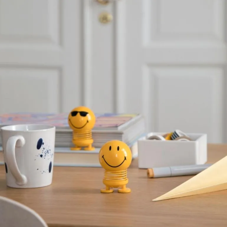 Smiley liten gul