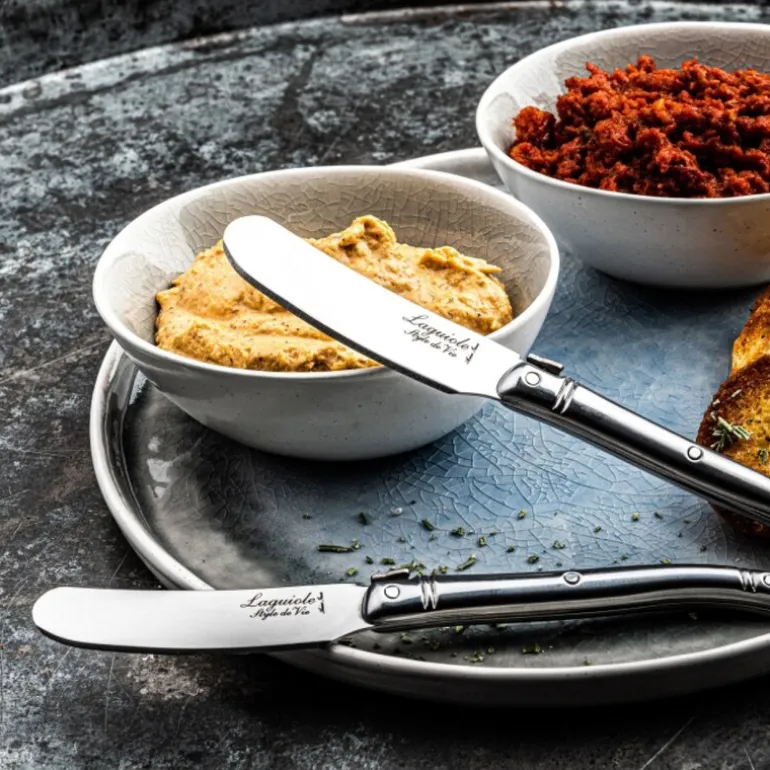 Smørkniv 4 stk rustfritt stål