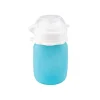 Snacker drikkeflaske/klemmepose 104 ml clear blue