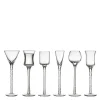 Snapsglass rom 18 cm 6 stk klar