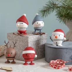Soft santa snowman liten hvit