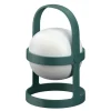 Soft spot solar circular lampe 25 cm forest green